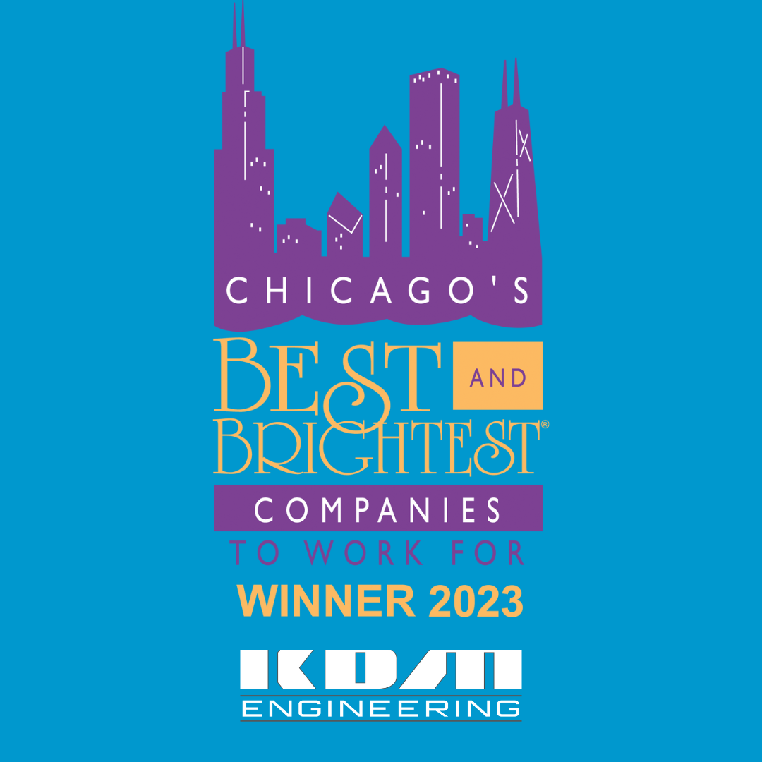 KDM Engineering Named Among Chicago’s 2023 Best and Brightest Companies